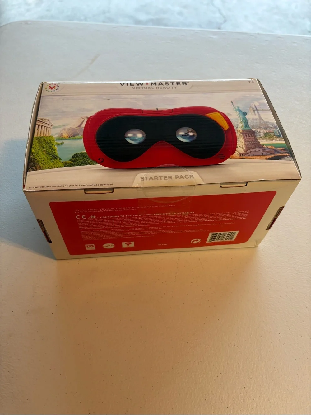 View Master Red & White Virtual Reality Viewer - Brand